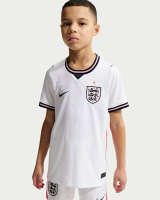England National Team 2026 Stadium Home Big Kids' Nike Dri-FIT